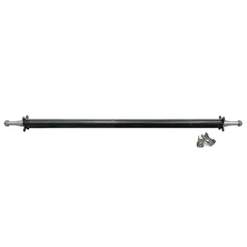 Trailer Axle Painted Steel 3,500lb, 89in Hub Face - Adjustable Spring Seats