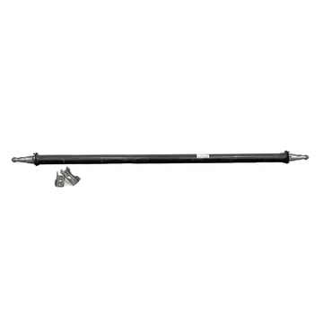 7000lb Capacity Trailer Axle 95" Hub Face Round Tube Straight Beam