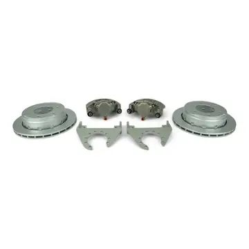 DeeMaxx 6 Bolt Slip On Maxx Coated with Stainless Calipers Trailer Disc Brake Kit