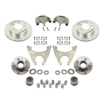 Kodiak Trailer Slip On 5 Lug 10 inch Disc Brake Kit ALL STAINLESS w/ SS Hubs