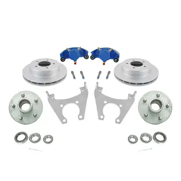 Kodiak Koda Guard Disc Brake Kit Slip On 10 inch 5 Lug 3500 lb w/Hubs