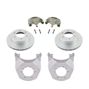 Kodiak Boat Trailer Slip-on Disc Brake Kit Dacromet Stainless 6 Bolt 12 inch