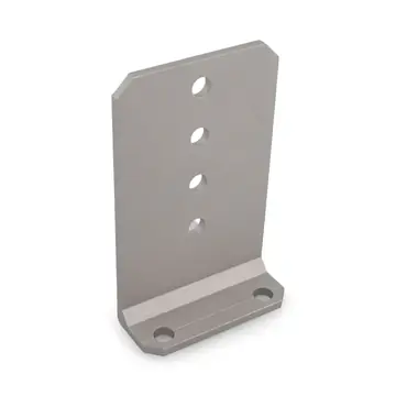 8 inch Boat Trailer Bunk Bracket Aluminum L-Type Bolster Support Bunks
