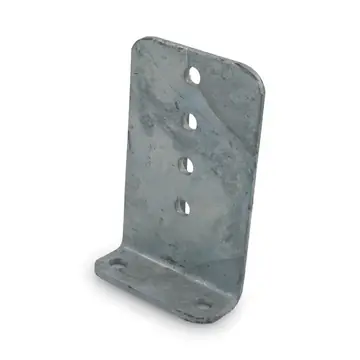 8 inch Boat Trailer Bunk Bracket for Vertical Cypress Bunks Galvanized L-Type