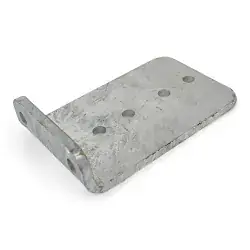 8 inch Boat Trailer Bunk Bracket 3/8" Thick for Vertical Bunks Galvanized L-Type