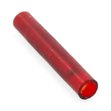 Red Moisture Resistant Trailer Wire Butt Connector