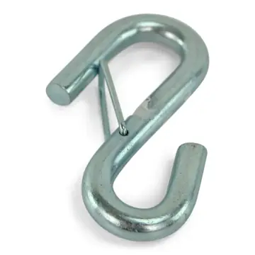 S Hook Replacement with Clasp 3/8" Diameter for 3/16" Safety Chains