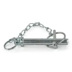 Trailer Drop Foot Jack Replacement Pin, 9/16 inch diameter 7k Capacity