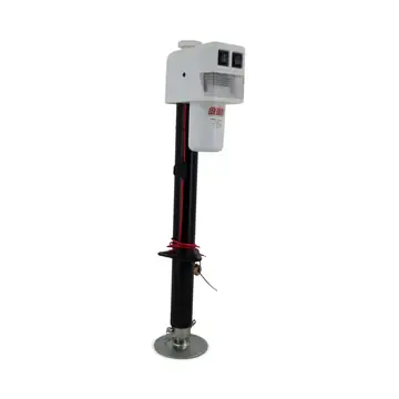 3,500 lb Electric Trailer Jack with Drop Leg by Ram