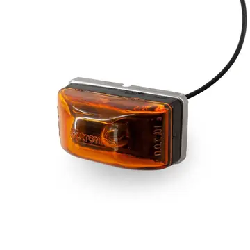 Side Marker Trailer Light Amber Submersible Single Stud 2 1/8"