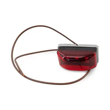 Side Marker Light LED Red Submersible Single Stud