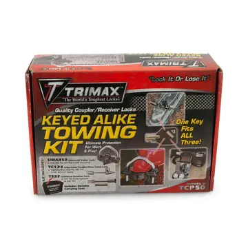 Universal Keyed Alike 3 Lock Set by Trimax TCP50