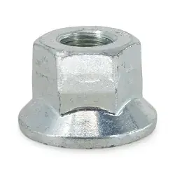 Trailer Lug Nuts 5/8 - 18 Thread Zinc Plated Flanged