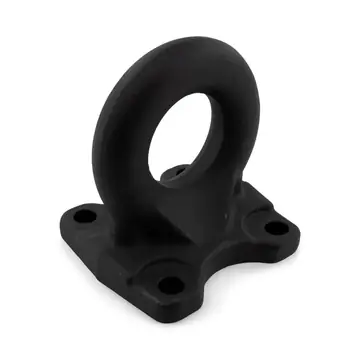 Pintle Ring, 2 1/2 in Inside Diameter, Flat 4 Hole Mount, 42,000lb Rating