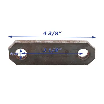 Leaf Spring Shackle Steel 3 1/8 inch Long