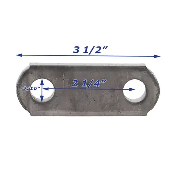 Leaf Spring Shackle Steel 2 1/4 inch Long