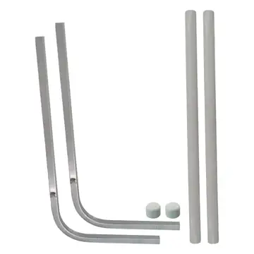 Boat Trailer Square Aluminum Guide On Pole Kit