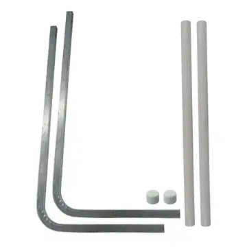Boat Trailer Square Hot Dipped Galvanized Guide On Pole Kit