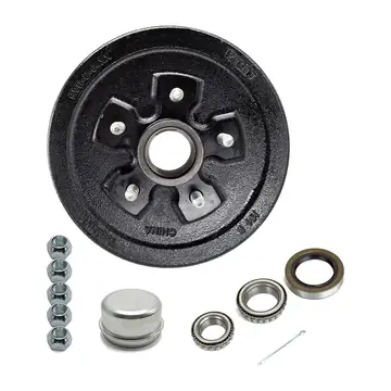 5 on 5 Bolt Pattern, Trailer Brake Drum Hub, Fits 3,500lb Axle