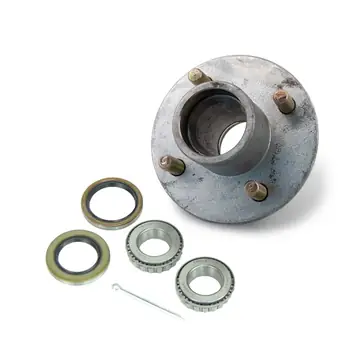 Hub Galvanized 4 Bolt fits 2000 lb. axles with 1 inch Bearings