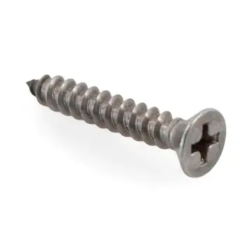 Stainless Steel 8 x 1 Flat Philips Head Screw