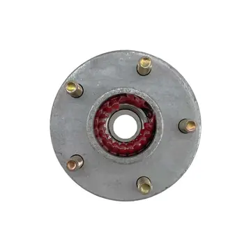 Pre Greased Trailer Hub Galvanized 5 Lug 1 1/16" Bearings 1 1/4" Seal