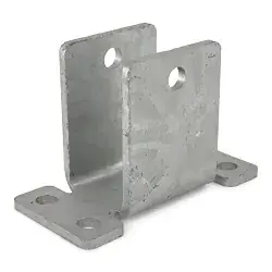 Boat Trailer 4 Hole Bolt On Center Leaf Spring Hanger