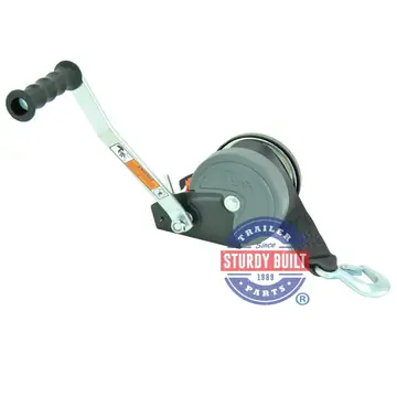 Dutton Lainson 1500lb DLX Boat Trailer Winch with Winch Strap