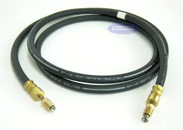 Boat Trailer Rubber Flexible DOT Brake Hose 4 ft 9 in Male Inverted Flare
