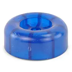 3.5 inch Blue Poly Vinyl Boat Trailer Bow and Keel Roller End Cap