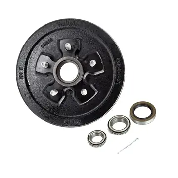 5 Bolt on 4 3/4 Pattern, Trailer Brake Drum Hub, For 3,500lb Axle
