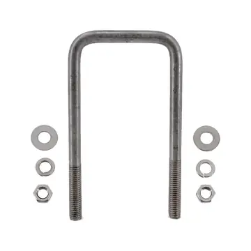 Stainless Steel Square Trailer U-Bolt 1/2 inch x 3 inch x 6 5/16 inch