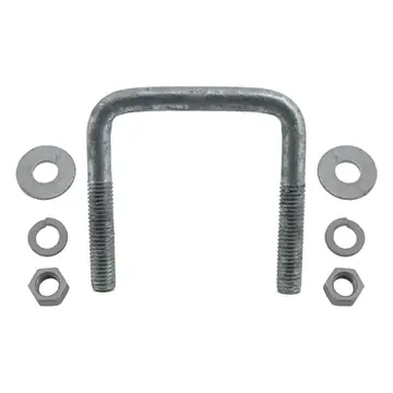 Galvanized U-Bolt 1/2 inch x 3 1/16 inch x 3 5/16 inch
