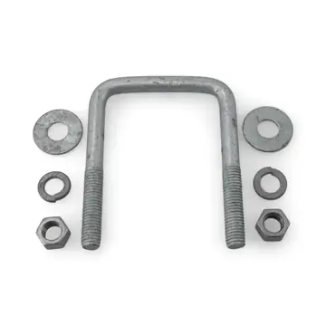 Galvanized U-Bolt 1/2 inch x 3 inch x 4 5/16 inch Trailer U-Bolt