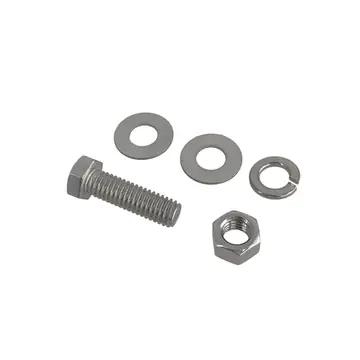 3/8 inch Diameter by 1 1/4 inch Long Stainless Steel Bolt