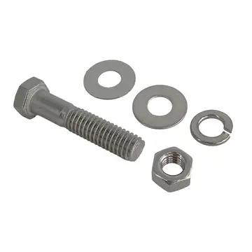 3/8 inch Diameter by 1 3/4 inch Long Stainless Steel Bolt
