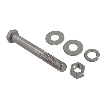 3/8 inch Diameter by 3 inch Long Stainless Steel Bolt