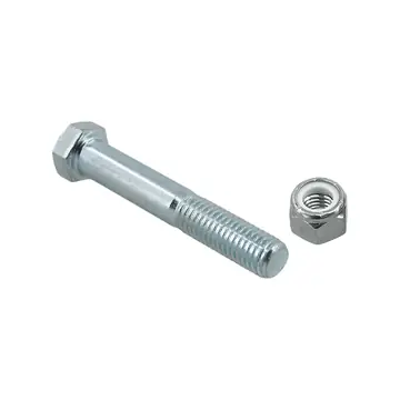 9/16 inch Diameter by 3 1/2 inch Long Zinc Plated Bolt