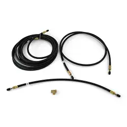 Boat Trailer Brake Line Kit Single Axle Flex Hose 20ft Main Length