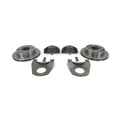 STURDY BUILT 6 Lug 12" Disc Brake Kit - Slip On - ALL STAINLESS - STAINLESS Casting - STAINLESS STEEL Brake Pad