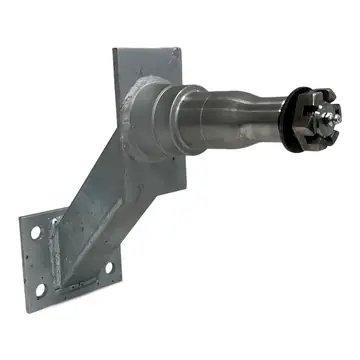 6 Lug Galvanized Spare Tire Mount for I-Beam Boat Trailers with #42 Spindle