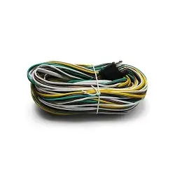 Trailer Light Wiring Harness 4 Flat 35ft with Full Length Ground Wires
