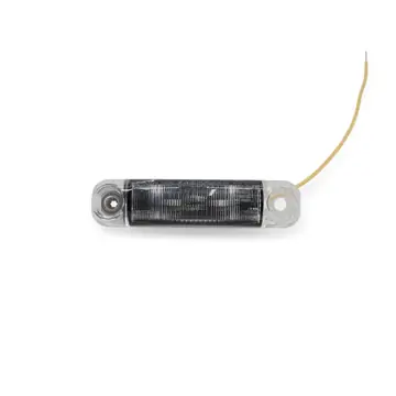 LED Boat Trailer Sidemarker Light Self Ground Amber Clear Lens Submersible S18