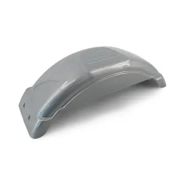 Silver Plastic Trailer Fender Silver for Boat and Jet Ski Trailer Single Axle 7 1/2 in x 21 1/2 in x 6 1/2 in