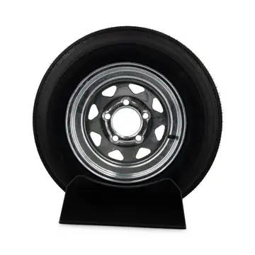 Eco-Trail ST 5.30 - 12 Load Range C Trailer Tire on Galvanized 5 Bolt Wheel