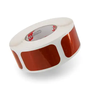 Trailer Visibility Reflective Sticker Tape Amber by TecNiq 168ft Roll