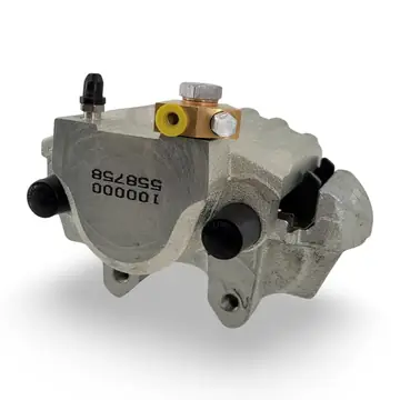Knott Boat Trailer Disc Brake Caliper Zinc Plated Right Hand with Pads for 5 Lug and 6 Lug Axles
