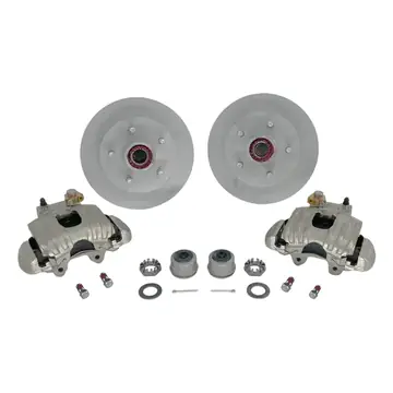 Knott Boat Trailer 10 inch 5 Bolt 3,500 lb Axle Coated Integral Disc Brake Kit