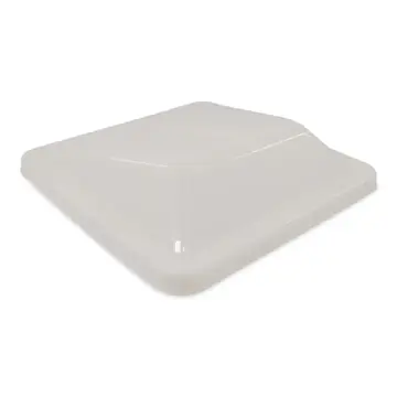 Trailer Roof Vent Top Replacement Wedge in White