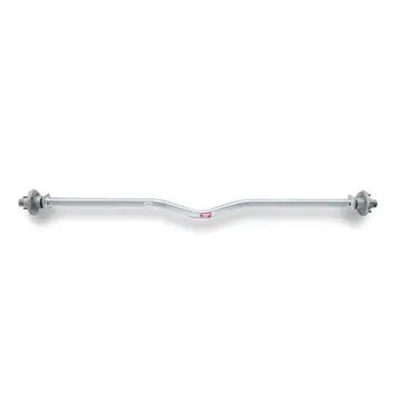 Autoflex-Knott 3750lb 85.5 inch Hub Face V-Bend Galvanized Trailer Axle with Pre-Installed Idler Hubs